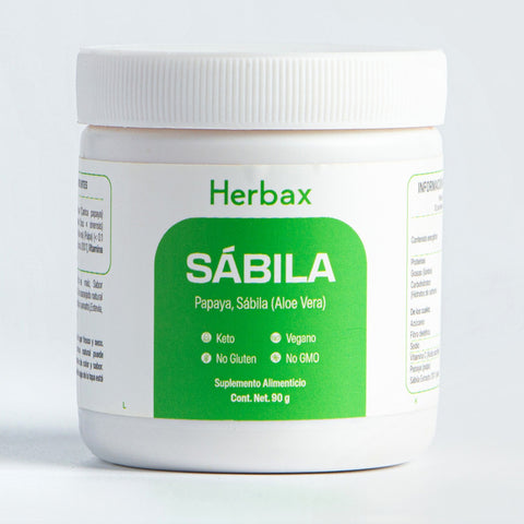 Sábila en polvo - frontal