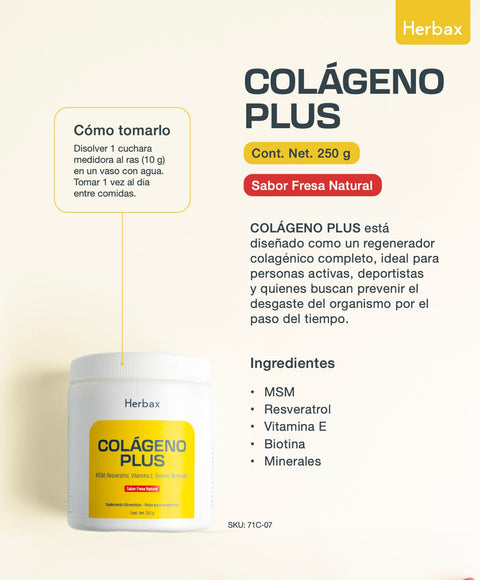 COLÁGENO PLUS FRESA