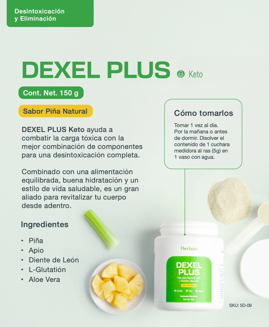 DEXEL PLUS KETO – Herbax | Tienda en Línea