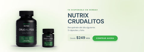 Nutrix Crudalitos ya disponible en Herbax, desde $249 MXN